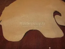 Інтер’єрна іграшка - ароматичний слоник Майстер клас з покроковим фото єрна