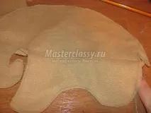 Інтер’єрна іграшка - ароматичний слоник Майстер клас з покроковим фото майстер