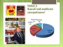 Дослідницька робота – quot; Заглянемо в чашку чаю - quot quot