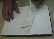 дъската покрита икони