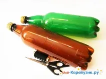 Як зробити кошик із пластикових пляшок зробити