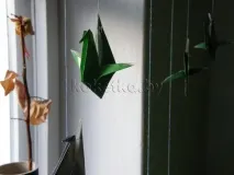 Як зробити журавлика з паперу Сайт для дівчат паперу