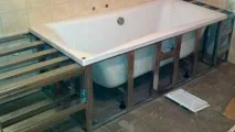 Каркас для ванни акриловий як зібрати, своїми руками 170х70, як зробити ніжки та складання рами, своїми