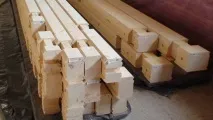 Клеєний брус скільки потрібно додому брус