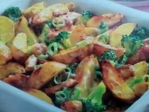 пиле картофи