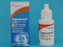 Краплі в ніс для дітей Адринол – інструкція із застосування. слід
