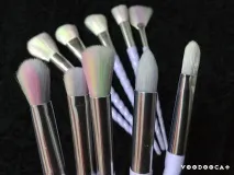Щітки для макіяжу у формі рога єдинорога 10 шт макіяжу