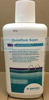 Куїкфлок Супер (Quickflock Super) - 1 л, Коагулянти для води басейнів куїкфлок