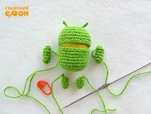 Майстер-клас як зв’язати Android гачком – Ярмарок Майстрів ярмарок