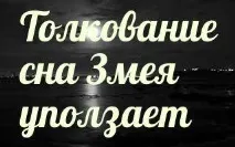 сънищата змията