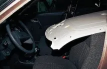 Зняття оббивки даху автомобіля ВАЗ-2110 зняття