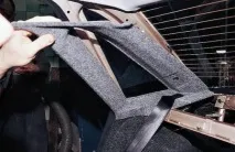 Зняття оббивки даху автомобіля ВАЗ-2110 оббивки