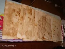 Старіння паперу за допомогою кави кави