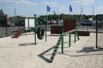 Перукарня для тварин, Майданчик для дресирування собак дресирування