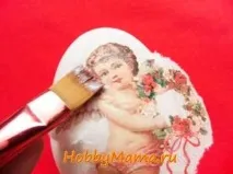 Пасхальне яйце в техніці декупаж та пейп-арт техніці
