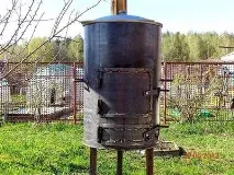 Печі під казан своїми руками із металу металу