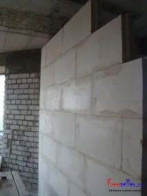 Перегородка з газогребневих плит своїми руками газогребневих