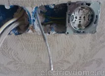 Підключення розетки RJ 45 кабель