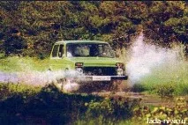 Прийоми водіння Ниви по глибоких калюжах, бродах, снігу, бруду та льоду (частина5) ниви