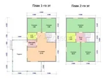 Проекти каркасних та брусовихбудинків під ключ в Орловській області проекти