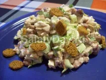 кириешки салата