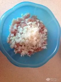 Рецепт Самса з куркою, цибулею та перцем, По-домашньому куркою