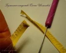 Секрети пухнастої бахроми в техніці - квілінг пухнастої