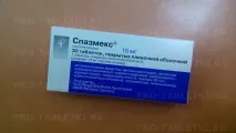Спазмекс інструкція із застосування таблетки 30 штук спазмекс
