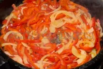 Спагетті з м’ясом та овочами в соєвому соусі - рецепт приготування спагетті з м’ясом та овочами овочами