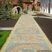 Плитка тротуарна Брук римський плитка