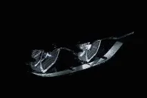 Установка світлодіодних LED фар на BMW F30 горизонталі