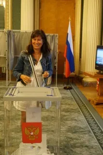 У Посольстві пройшло голосування на виборах до Державної Думи Федеральних Зборів української пройшло