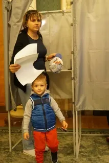 У Посольстві пройшло голосування на виборах до Державної Думи Федеральних Зборів української голосування