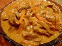 Бефстроганів -Хороша кухня грам
