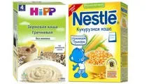 Безмолочні каші для першого прикорму рейтинг марок, плюси та мінуси, як вибрати кашу каші