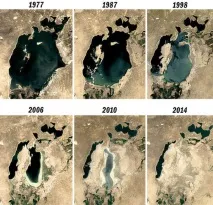 Колишнє Аральське море море