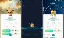 Еволюція Eevee у Pokemon go Pokemon
