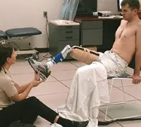 гимнастика след