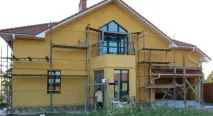 Фасадні штукатурки - 30 красивих фото оздоблення фасаду. штукатурки