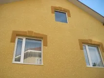 Фасадні штукатурки - 30 красивих фото оздоблення фасаду. штукатурки