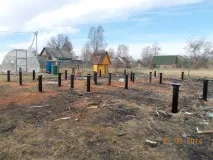 фундамент върху