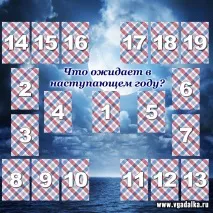 Ворожіння на новий рік, родзинки таро новий