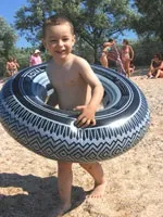 Тимошка їде на море - Станиця Голубицька, Азовське море азовське