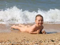 Тимошка їде на море - Станиця Голубицька, Азовське море тимошка