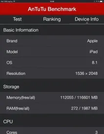Тест Apple iPad Air 2 легка міць тест