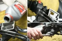 Як прокачати гальма на квадроциклі гальма