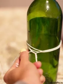 изрежете стъклена