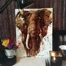 КАВА-АРТ КАВАВИЙ ЖИВОПИС, ARTотека їжі кававий