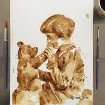 КАВА-АРТ КАВАВИЙ ЖИВОПИС, ARTотека їжі живопис