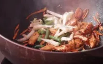 Локшина удон з куркою та овочами рецепт в домашніх умовах, Домашні рецепти куркою